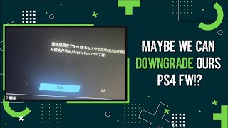 how to downgrade ps4 firmware 101 to 900 update upcoming ps4 jailbreak status [upl. by Alcina32]