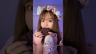 偽物のチョコレートと本物のチョコレートどっちの音が好き？asmr real fake [upl. by Eimmis418]