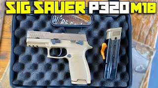 Review P320 M18 Sig Sauer  Por isso ela é a quotFerrariquot das pistolas [upl. by Wait304]