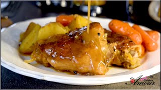 trouver recettes de diner facile poulet à la poêle [upl. by Baecher239]