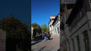 Beautiful Autumn In Sinaia Romania 🇹🇩  sinaiaromania sinaia autumninrom POVBarengHasan [upl. by Lydell]