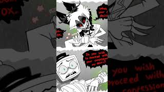 Radiostatic Comic dubAlastor as gummisharx Vox as me hazbinhotel comic [upl. by Seigel44]