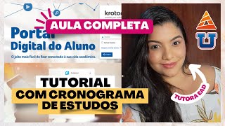 AULA ORDEM CERTA E DEFINITIVA PARA ESTUDAR NA UNOPAR E ANHANGUERA  com cronograma de estudos [upl. by Hartley]