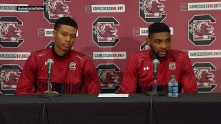 POSTGAME PJ Dozier Sindarius Thornwell on Louisiana Tech — 111116 [upl. by Druce201]