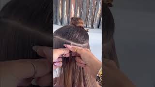 Beautiful Hair Naturally Safe Extension Tips [upl. by Yelac971]