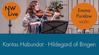 Karitas Habundat  Hildegard of Bingen  Emma Purslow violin Kuljit Bhamra tabla Attab Haddad oud [upl. by Eimmit]