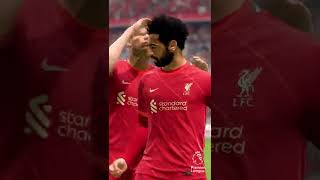 FIFA 22  Mo Salah Goal Liverpool vs Man City [upl. by Nwahsyar]