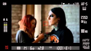 Behind the scenes of Motionless In White’s AP cover shoot [upl. by Anyaled]