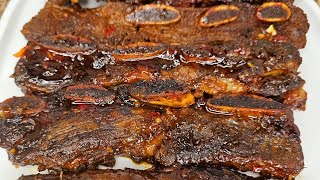 Easy BBQ Beef Ribs in OvenBaked Beef Ribs Recipe [upl. by Kohcztiy119]