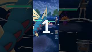 Mega Gyarados quickly puts out fire rocket grunt pokemongo pokemon teamrocket megagyarados [upl. by Kennedy836]