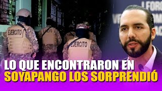 Lo que encontraron en Soyapango sorprendió a nayibbukele [upl. by Rolyak779]