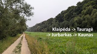 Long Way Home Bikepacking from Baltic Coast to Kaunas  25d 275km [upl. by Zolnay]