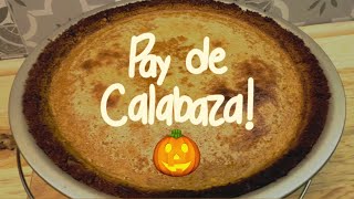 Pay de calabaza con pumkin spice 🎃 [upl. by Roid]