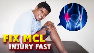 Heal MCL Sprain Faster 9 MCL Injury Recovery Exercises घुटनों के लीगामेंट टूटने की एक्सर्साइज़ [upl. by Accisej255]