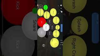 trying out virtual drums in Roblox on mobile 🥁📱 [upl. by Catlee135]