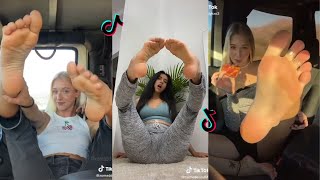 TikTok Best Feet and Toe Spreading Compilation [upl. by Akirret]