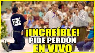 INCREÍBLE  PASTOR PIDE PERDON Y RECONOCE LA IGLESIA VERDADERA EN VIVO [upl. by Nonnahsed431]