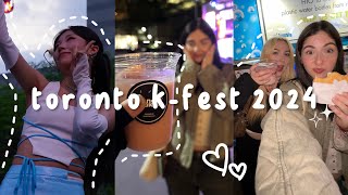 VLOG TORONTO KOREAN FESTIVAL 2024 PURPLE KISS KOREAN FOOD KPOP DANCE COVERS  Lex and Kris [upl. by Harding]