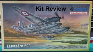 148 Special Hobby Latecoere 298 Kit Review [upl. by Sillyhp]