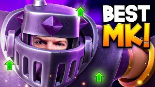 BEST MEGA KNIGHT DECK TO PUSH IN CLASH ROYALE [upl. by Kanter426]