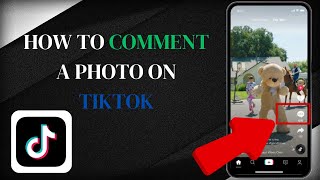 HOW TO COMMENT A PHOTO IN TIKTOK 📸 SIMPLE TUTORIAL tiktok [upl. by Madi]