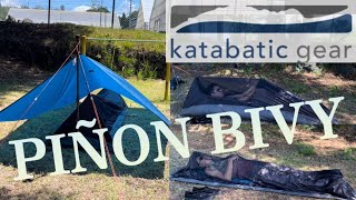 【bivyampTarp】katabatic gearの軽量bivyを使用しさらにＵＬ化を進める [upl. by Ailasor790]