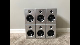 Denon SCA76 Home Theater Surround Speakers [upl. by Ellessig462]