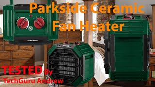 Parkside Ceramic Fan Heater PKH 2000 D2 [upl. by Atinrahc444]