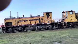 Hamilton northwestern Railroad HNW filmed by my grandpa 52524 went through at 930 pm [upl. by Natam]