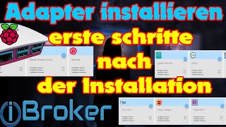 iobroker vis Visualisierung erste schritte nach der Installation  Grundlagen Video Teil 2 von 4 [upl. by Werra]