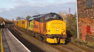 37421 and 37425 Oakham 031224 [upl. by Don790]