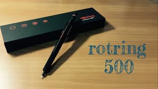 【文具】ロットリング500を詳しく紹介！ [upl. by Nunes963]