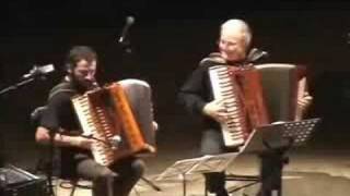 Jazz Accordion Duo  Marocco amp Zanchini play The Flinstones [upl. by Annaeerb]