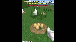 Stealing Chicken Eggs Roblox Edition [upl. by Lian754]