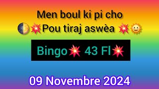 Boul cho pou ki paka pa soti pou krazebank aswèa jodi a 09 Novembre 2024 like pataje [upl. by Lawson]