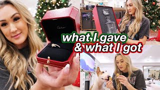 what I got amp what I gave for christmas  vlogmas day 24 [upl. by Ettereve]