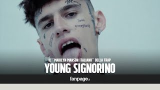 Chi è Young Signorino il trapper che si definisce il quotMarilyn Manson italianoquot [upl. by Mccarthy]