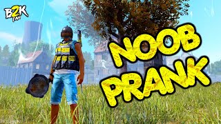 B2K Fan NOOB PRANK NO GUN SKINS NO CHARACTER SKILLS [upl. by Kcirreg]