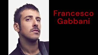 Francesco Gabbani Cantante [upl. by Ocirema]