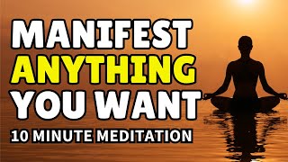 Manifestation Meditation  A Powerful 10 Minute Visualization [upl. by Immat450]