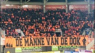 19012019 Sfeer RAFC fans op ZulteWaregem [upl. by Hcra229]