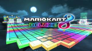 SNES Rainbow Road  MK8 Music amp Keys Only [upl. by Kara]