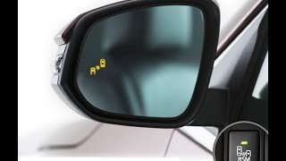 Aftermarket blind spot monitor with RCTA for Toyota RAV4 installation [upl. by Conah196]