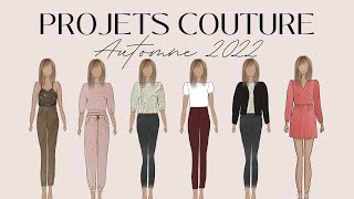 Mes projets Couture  Automne 2022 [upl. by Olive548]