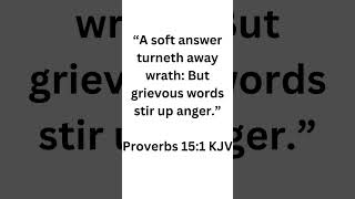 Sometimes a simple yes or no will do Let’s be mindful and turn from anger in Jesus name [upl. by Azile568]