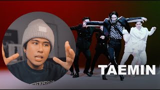 Performer Reacts to Taemin Advice Choreography Studio Choom Full Cam  Jeff Avenue [upl. by Anneis734]