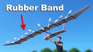 Giant RubberBand Plane [upl. by Itoc]