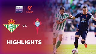 Real Betis v Celta Vigo  LaLiga 2425  Match Highlights [upl. by Bushore963]