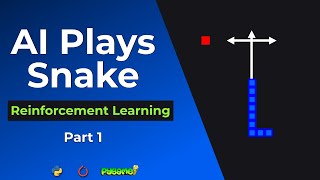 Teach AI To Play Snake  Reinforcement Learning Tutorial With PyTorch And Pygame Part 1 [upl. by Ahseile916]