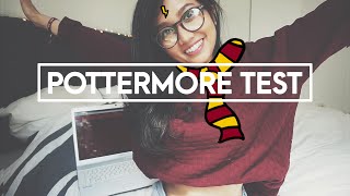 POTTERMORE SORTING HAT TEST  first time [upl. by Kcod]